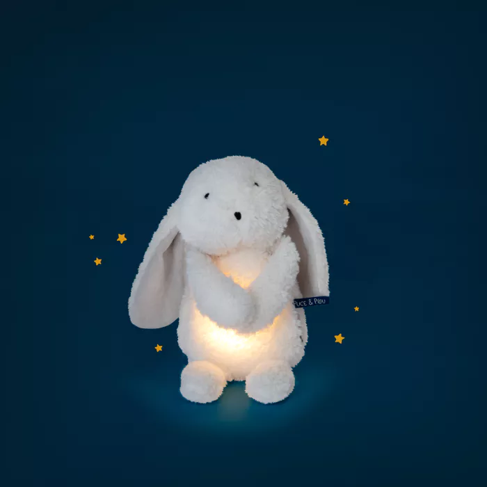 Lapin lumineux Puce & Pilou